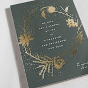 "woodland shimmer" - Holiday Cards in Forest by Susan Zinader - Detail