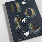 "Hope" - Holiday Cards in Winter by Susan Moyal - Detail