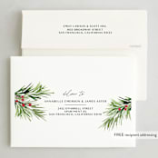 "vintage bauble" - Holiday Cards in Emerald by silverscreen studio - FREE Recipient Addressing