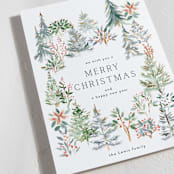 "Christmas Arboretum" - Holiday Cards in Wreath by Petra Kern - Detail
