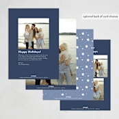 "Peace Dove Arch" - Holiday Cards in Night by Hannah Williams - Back of Card Options