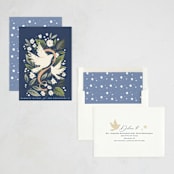 "Peace Dove Arch" - Holiday Cards in Night by Hannah Williams - Assembled