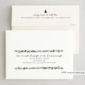 "Decorated Christmas" - Holiday Cards in Mulled Wine by Susan Moyal - FREE Recipient Addressing