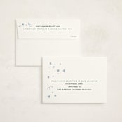 "Champagne Sparkle" - Holiday Cards in Marine by Inkblot Design - FREE Recipient Addressing
