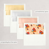 "Holiday cuckoo clock" - Holiday Cards in Cream by Alexandra Dzh - Envelope Liners