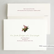 "Cirque" - Holiday Cards in Spruce by Wendy Keller - FREE Recipient Addressing