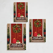 "Festive Doorstep" - Holiday Cards in Holly by Erin L. Wilson - Formats Available