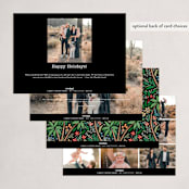 "The Lion and the Lamb" - Holiday Cards in Night by Paper Sun Studio - Back of Card