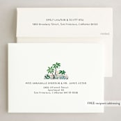 "The Lion and the Lamb" - Holiday Cards in Night by Paper Sun Studio - FREE Recipient Addressing
