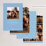 "Snow Adventure" - Holiday Cards in Sky by Elly - Back of Card Options