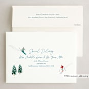 "Snow Adventure" - Holiday Cards in Sky by Elly - FREE Recipient Addressing
