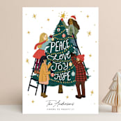 "Better Together" - Holiday Cards in Snow by Elly - Front