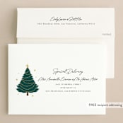 "Better Together" - Holiday Cards in Snow by Elly - FREE Recipient Addressing