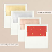 "Better Together" - Holiday Cards in Snow by Elly - Envelope Liners