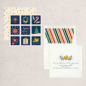 "Icons" - Holiday Cards in Preppy by 2birdstone - Assembled