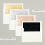 "Winter Skate" - Holiday Cards in Midnight by Meggy Masters - Envelope Liners