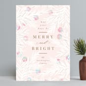"Bright Berries" - Holiday Cards in Gumdrop by Ally Madison - Front