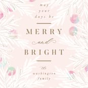 "Bright Berries" - Holiday Cards in Gumdrop by Ally Madison - Close-Up