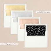 "warmest holidays" - Holiday Cards in Candy Cane by Alexandra Dzh - Envelope Liners