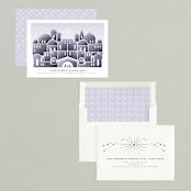 "Nativity" - Holiday Cards in Celestial by Ana de Sousa - Assembled