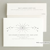 "Nativity" - Holiday Cards in Celestial by Ana de Sousa - FREE Recipient Addressing