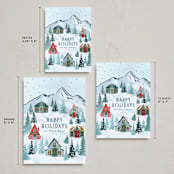 "Mountaineer" - Holiday Cards in Ice by Petra Kern - Formats Available
