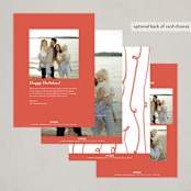 "Farmhouse Tree" - Holiday Cards in Apple by Tamara Hilje - Back of Card Options