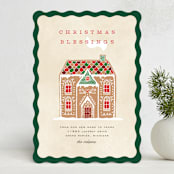 "Holiday Greetings" - Holiday Cards in Tradition by Pixel and Hank - Front