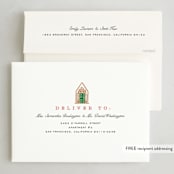 "Holiday Greetings" - Holiday Cards in Tradition by Pixel and Hank - FREE Recipient Addressing