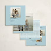 "Warm Wishes" - Holiday Cards in Frozen by Jenna Holcomb - Back of Card Options