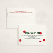 "Christmas polka" - Holiday Cards in Pine by Creo Study - FREE Recipient Addressing
