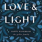 "Peace Love and Light" - Holiday Cards in Pine by Paper Raven Co. - Close-Up