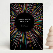 "Burst" - Holiday Cards in Disco by Pixel and Hank - Front