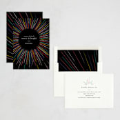 "Burst" - Holiday Cards in Disco by Pixel and Hank - Assembled