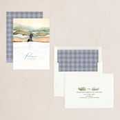 "Winter Vista" - Holiday Cards in Dawn by Shannon - Assembled
