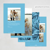 "Hope Shines" - Holiday Cards in Blue Spruce by Rebecca Daublin - Back of Card Options
