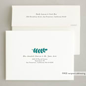"Peace and Dove" - Holiday Cards in Wintermint by Lindsay Megahed - FREE Recipient Addressing