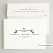 "God With Us Nativity" - Holiday Cards in Midnight by Alethea and Ruth - FREE Recipient Addressing