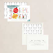 "Holly Jolly Xmas" - Holiday Cards in Snow by Ana de Sousa - Assembled