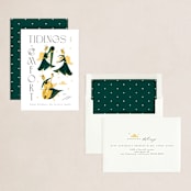 "Tidings of comfort" - Holiday Cards in Heaven by Ana de Sousa - Assembled