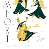 "Tidings of comfort" - Holiday Cards in Heaven by Ana de Sousa - Detail