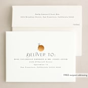 "Modern Display" - Holiday Cards in Coal by Corinne Malesic - FREE Recipient Addressing