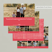 "Big City - Washington DC" - Holiday Cards in Patriot by Hooray Creative - Back of Card
