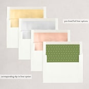 "Ornament Home" - Holiday Cards in Cardinal by Oma N. Ramkhelawan - Envelope Liners