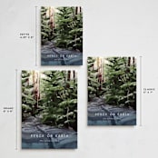 "Peaceful Forest" - Holiday Cards in Pine by Holly Whitcomb - Formats Available
