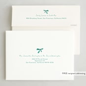 "Retro Ornament" - Holiday Cards in Pine by Gwen Bedat - FREE Recipient Addressing