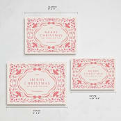 "Painterly Ceramic Border" - Holiday Cards in Gumdrop by Lucrecia Caporale - Formats Available