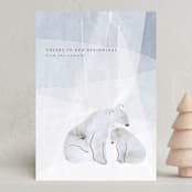 "On Ice" - Holiday Cards in Snow by Tamara Hilje - Front