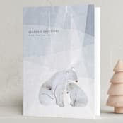 "On Ice" - Holiday Cards in Snow by Tamara Hilje - Folded Card