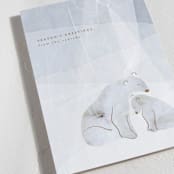 "On Ice" - Holiday Cards in Snow by Tamara Hilje - Detail
